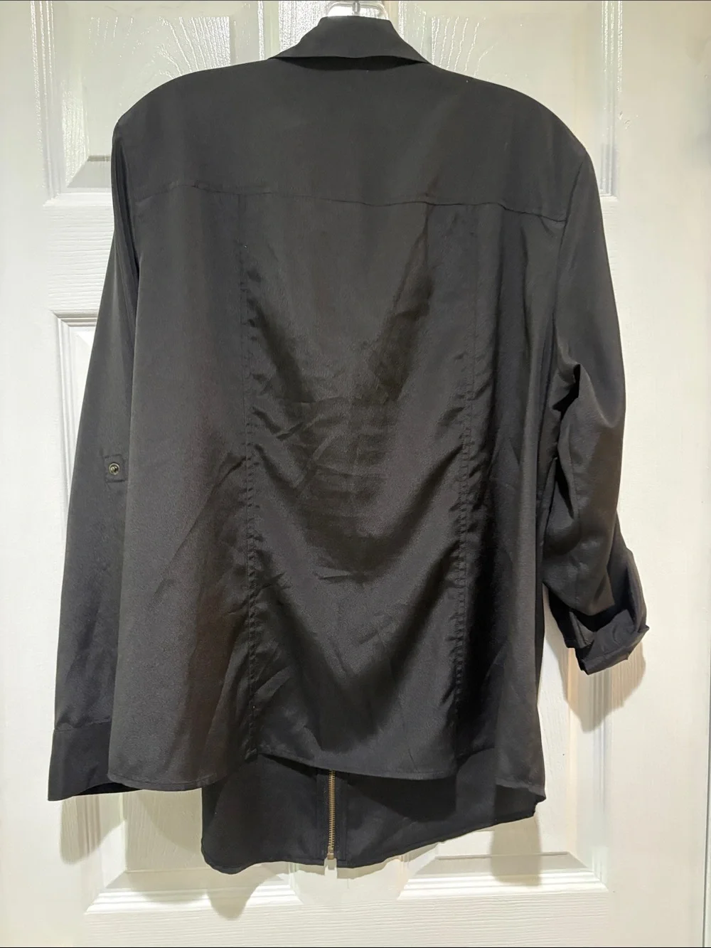 MICHAEL Michael Kors Black Utility Zip-Front Jacket - Picture 2 of 4